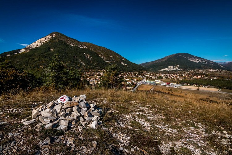 Vue Saint André les Alpes