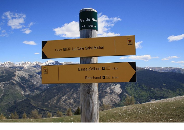 Le Puy de Rent depuis Allons