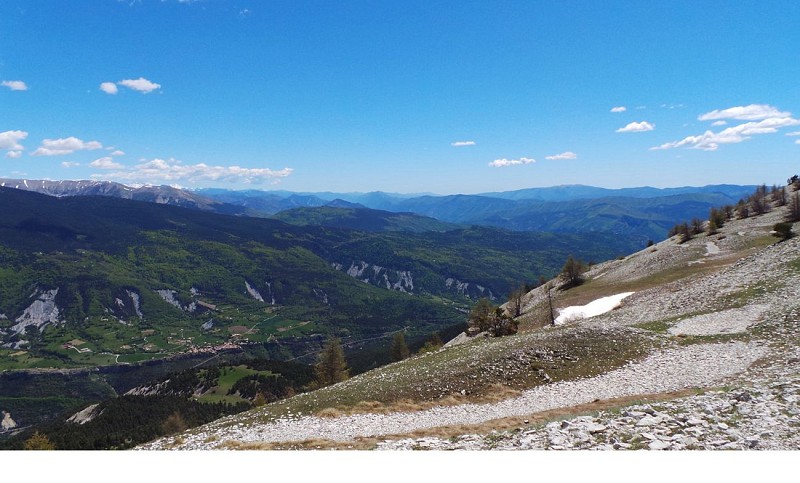 Le Puy de Rent depuis Allons