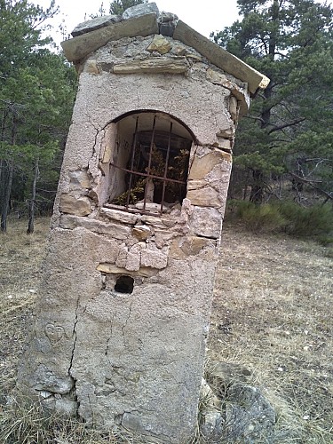 Oratoire au col de Saint-Jean