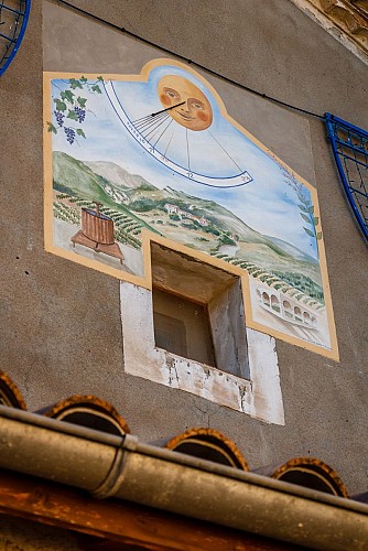 Cadran solaire Village de Saint-Jacques