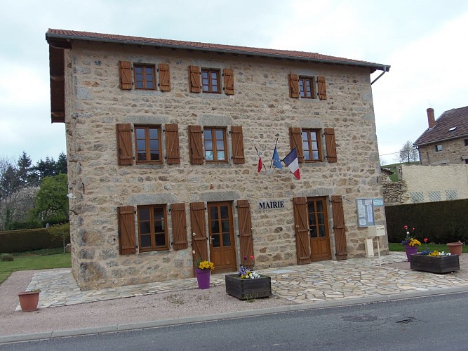 La mairie de la Guillermie