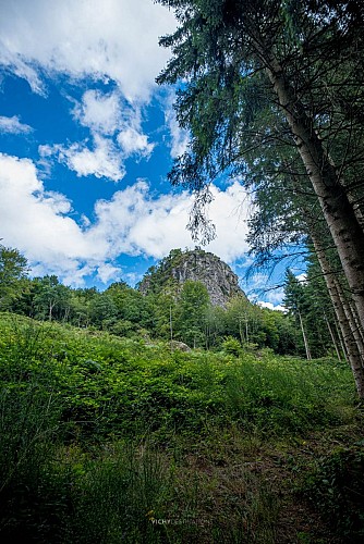 Le Rocher Saint Vincent à Lavoine