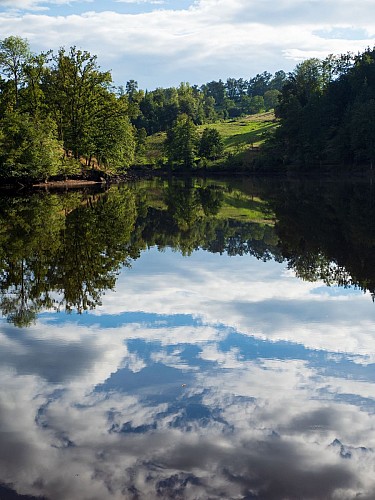 Le plan d'eau de Saint-Clément