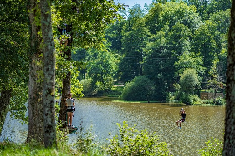 Le plan d'eau de Saint-Clémen