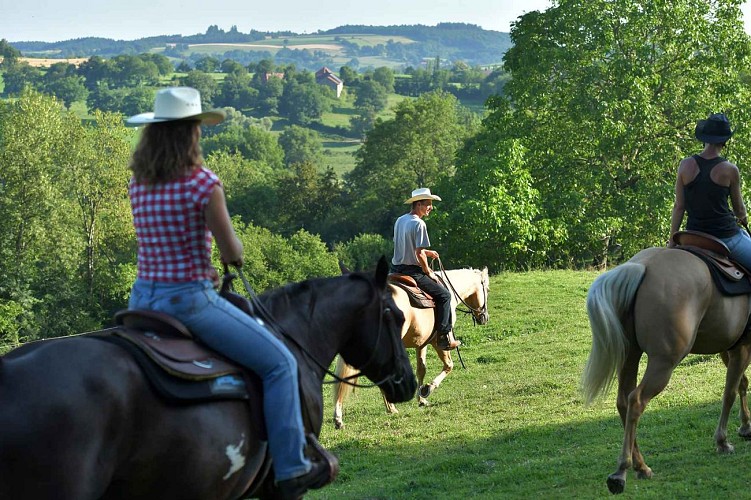 Randonnée équestre
