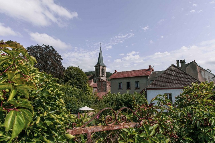 Le bourg d'Arfeuilles