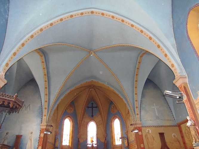 L'église de la Chabanne