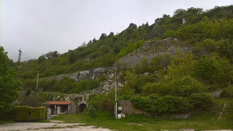 Castillon - Circuit N° 2 hike path Castillon - Col de Castillon