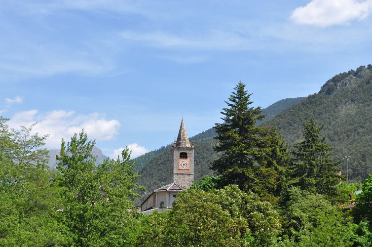 Saint Dalmas walking route from Tende to La Brigue