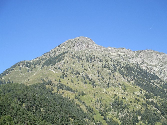 Wanderung Überquerung des Mont Saccarel