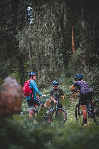 Circuit VTT n°36 à Lavoine cyclistes