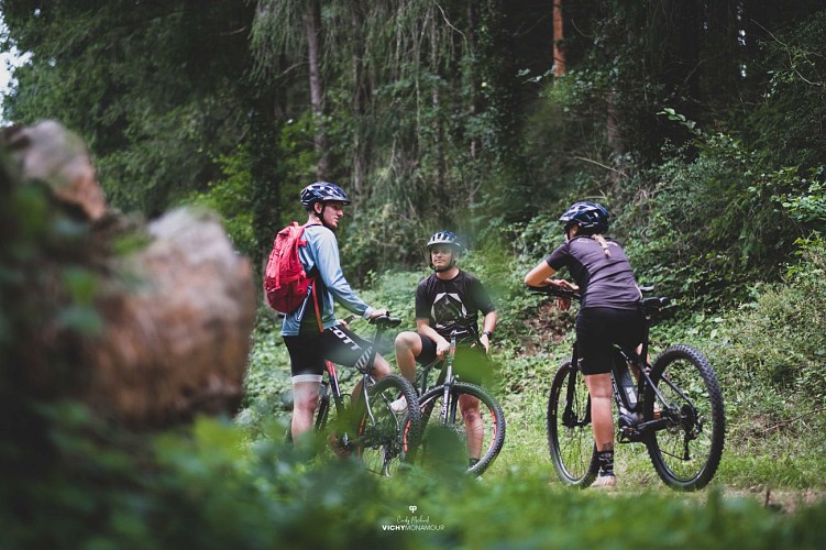 VTT en forêt des Bois Noirs