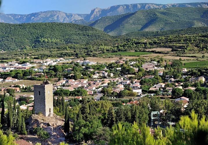 TOUR EN SAINT-CHINIAN - GR® DE PAYS MINERVOIS, SAINT-CHINIAN, FAUGÈRES