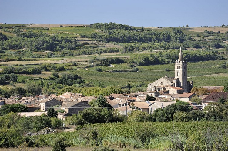 TOUR EN SAINT-CHINIAN - GR® DE PAYS MINERVOIS, SAINT-CHINIAN, FAUGÈRES