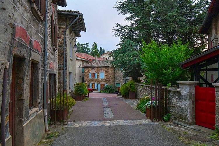 From Riverie to the borders of Bozançon - Monts du Lyonnais - Riverie_Riverie