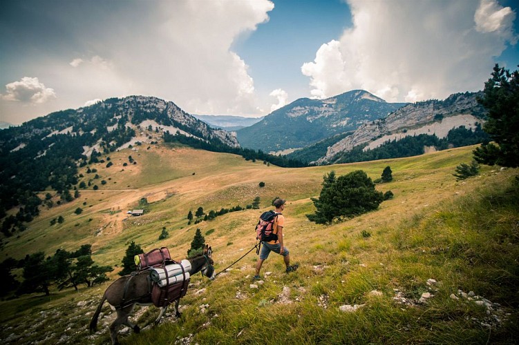 Vercors Glandage sud Col lachau Jocou