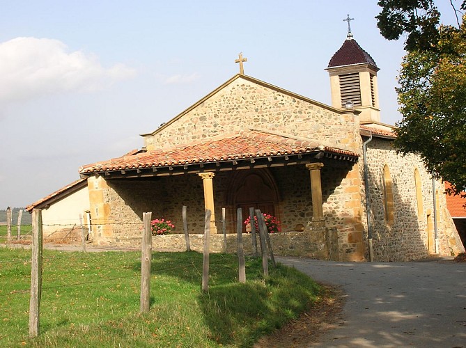 The chapel of Grevilly - Beaujolais Vert - Saint-Forgeux