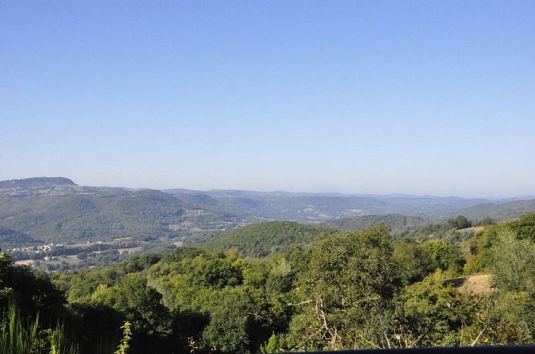 La vallée du Lot et le causse de Séverac