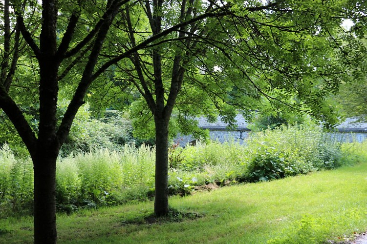 Spaziergang in Blandy-les-Tours