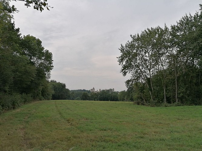 View of Blandy-les-Tours