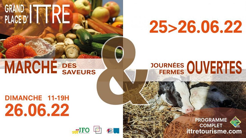 Circuit vélo Ittre samedi 25/06/2022 - Journées Fermes ouvertes 2022