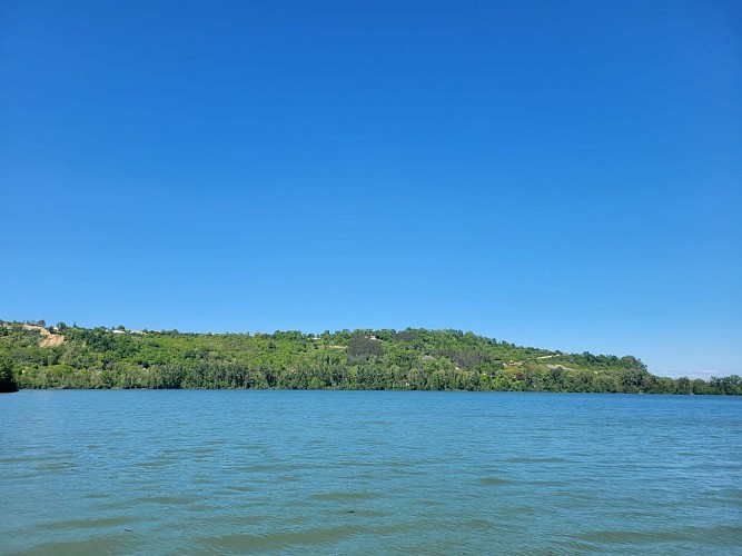 Confluence du Tarn et de la Garonne