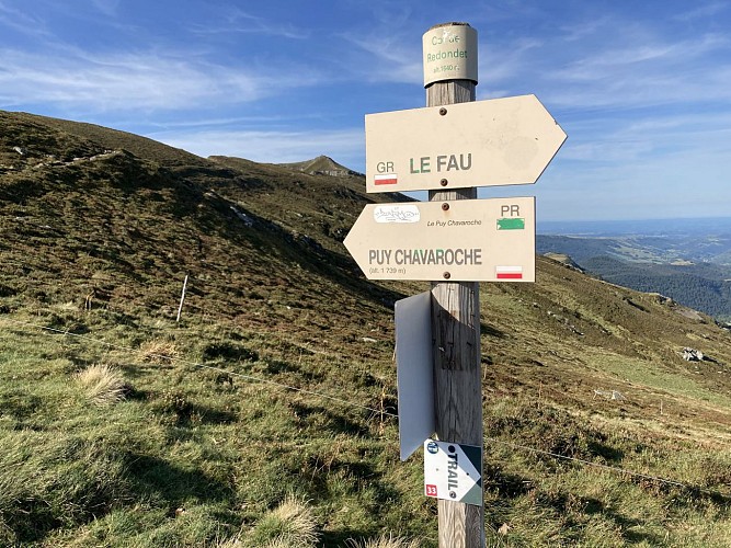 A/R Col de Redondet - Puy Chavaroche - 3,8 kms