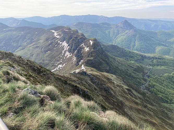 Vue sur la brèche de Rolland