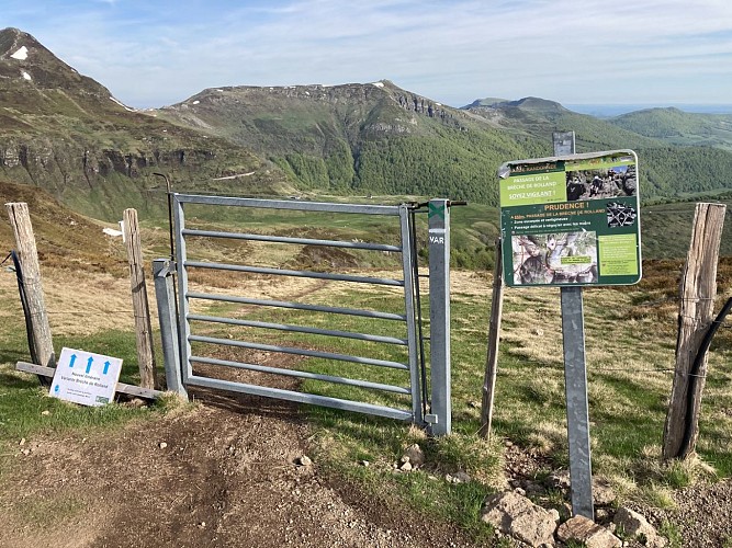 Portillon pour contourner la brèche de Rolland