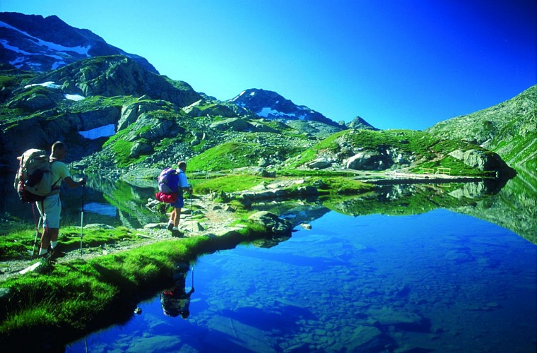 Refuge et Lacs des 7 Laux par Fond de France