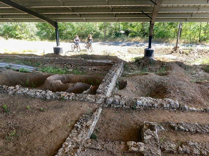 Rians, Vignes et lavandes à vélo