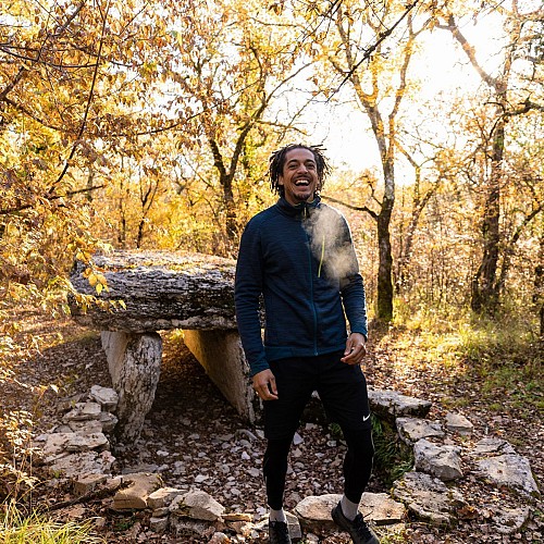 Course à pied au dolmen