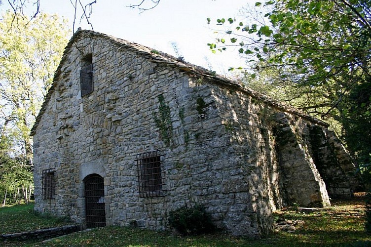 Balade - Chapelle et ruines du château de Montfort