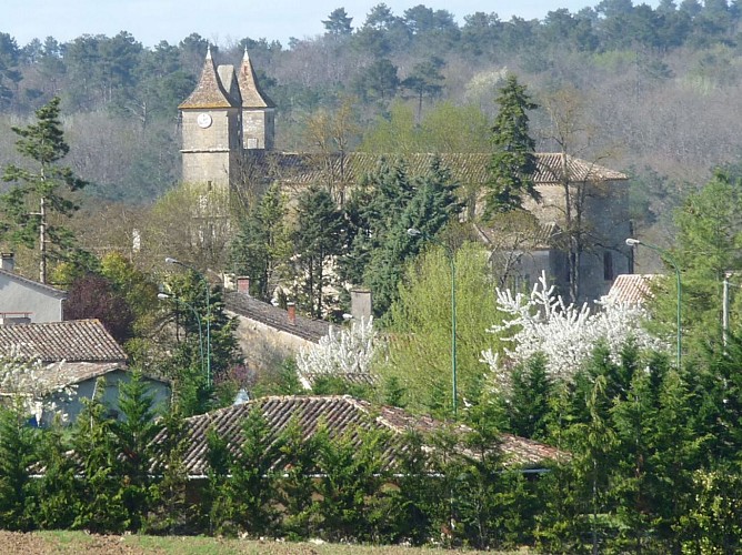 l'église de Montagnac