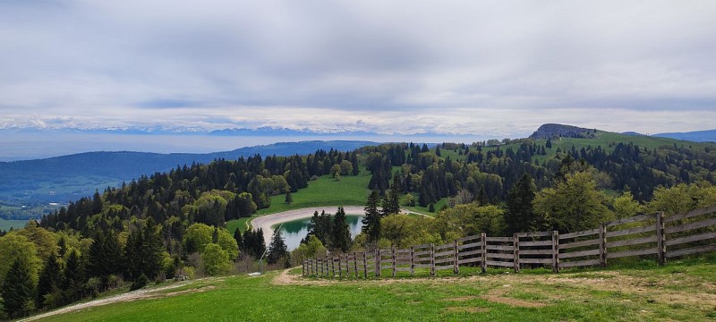 Vue sur le Mont d'Or