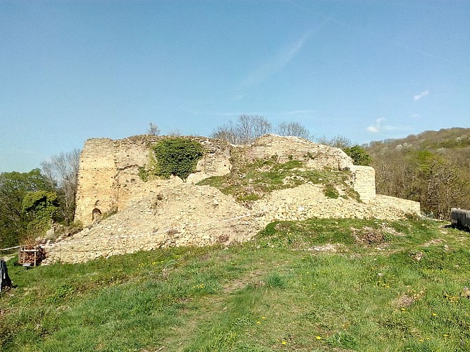 Randonnée de Vareilles - Lac bleu aux ruines de St-Germain