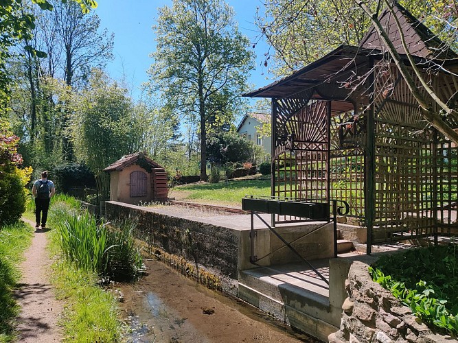 Le sentier de l'arboretum de Saint-Vulbas