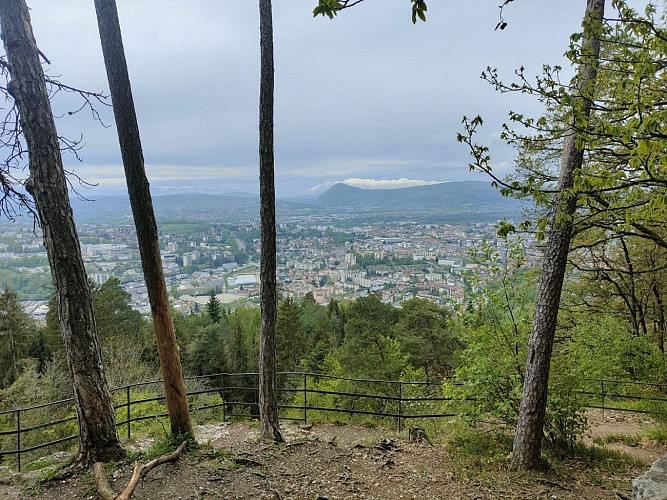 Vue sur Annecy et Seynod
