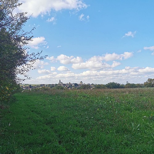 Vue sur Villeneuve d'Aveyron