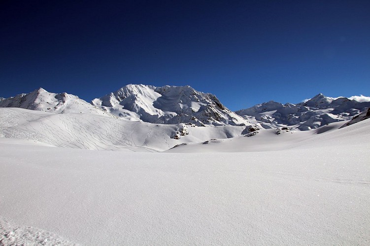 Snowshoe path : le Mont de la Chambre