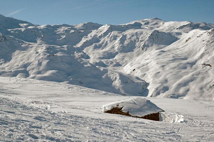Wandelcircuit Winter: pad van Les Girauds