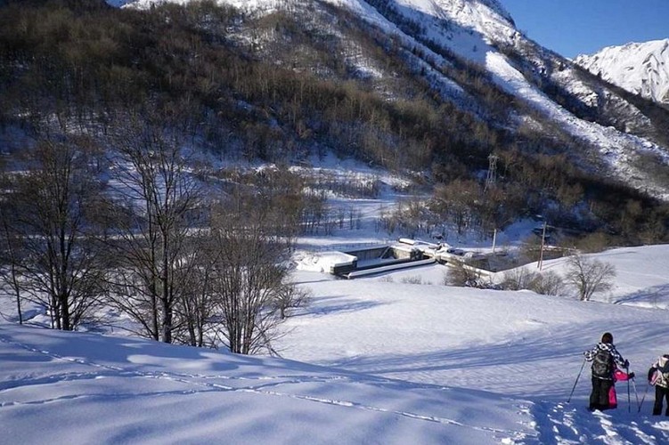 Wandelcircuit Winter: pad van Villarenger