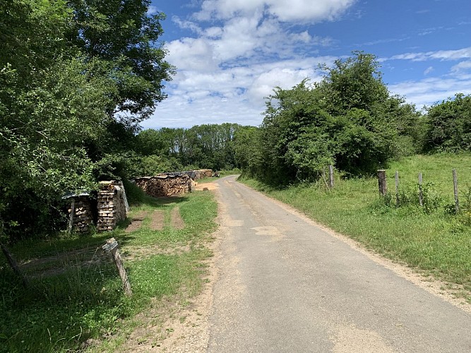 Sentier de randonnée - Ronde des étangs Marron