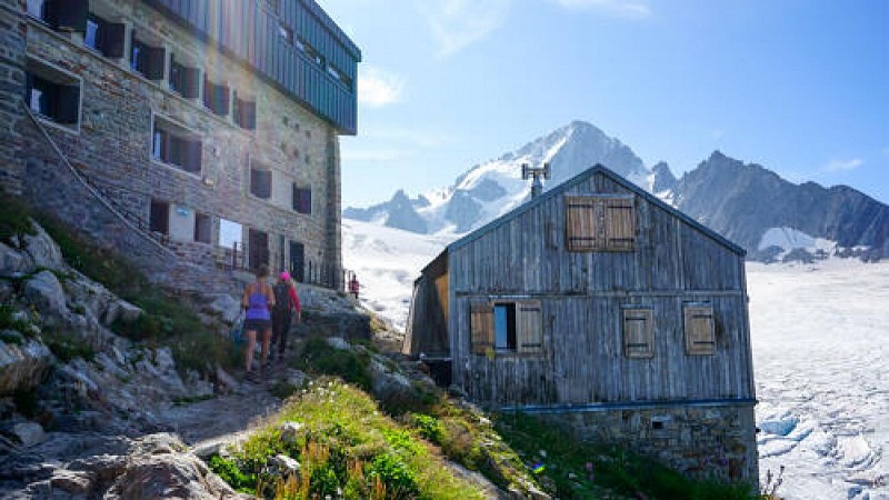 Hike to the refuge of Albert 1er from the Col de Balme_Argentière