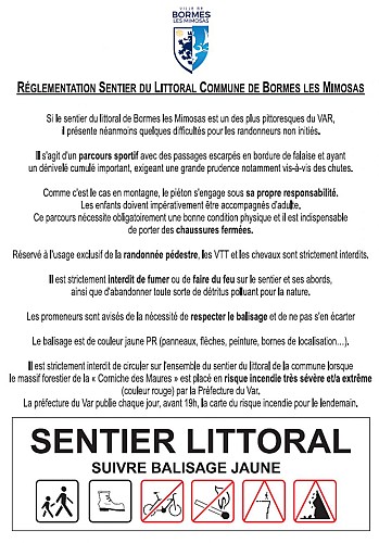 Réglementation seniter littoral