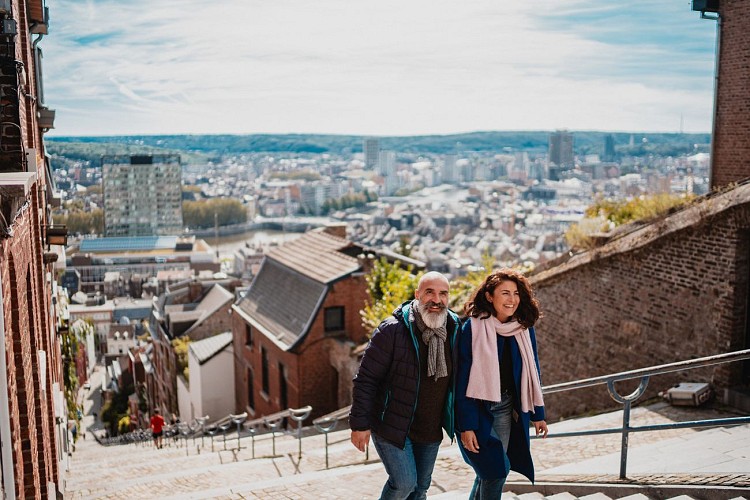 Couple à la montagne de Bueren