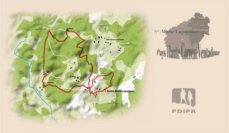 La vallée de l'Eau Large