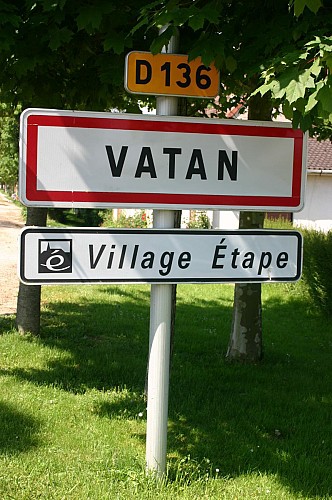 Randonnée pédestre et cyclo Vatan, La Chapelle-Saint-Laurian, Vatan