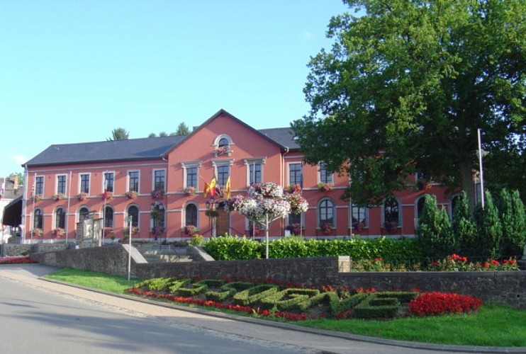 NG 16 Promenade Saint-Léonard - Nassogne - Markierung: grünes Rechteck